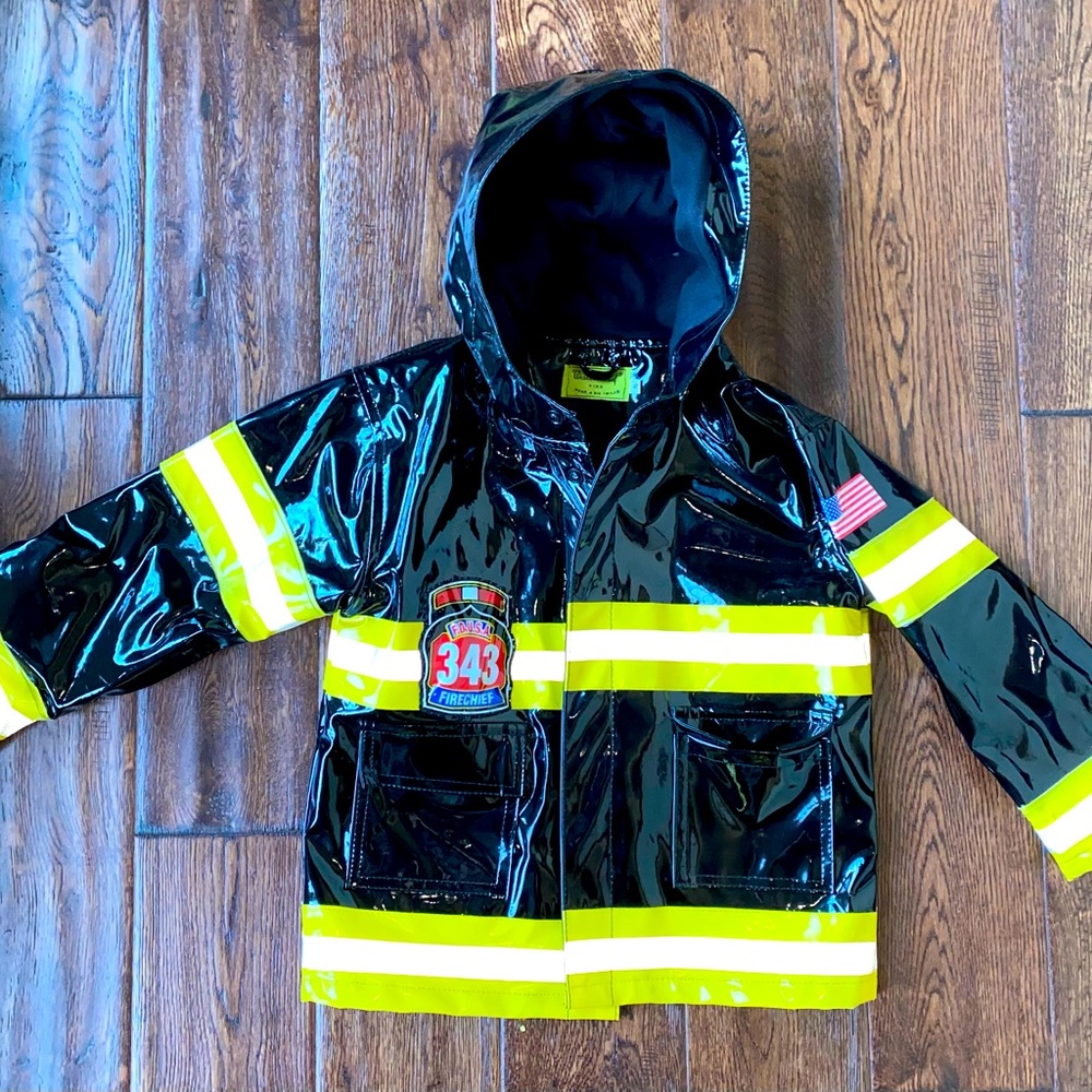Little Kids Western Chief Firefighter “light up” Rain Jacket